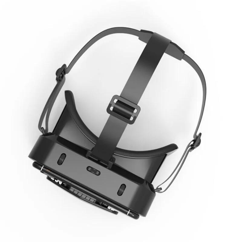 Product Introduction of Virtual Reality Glasses Screen Squeeze Film 3D IMAX, G10, Google Cardboard Box, VR Helmet, Compatible with 4.7-7" Phone, Support Game Controller 30