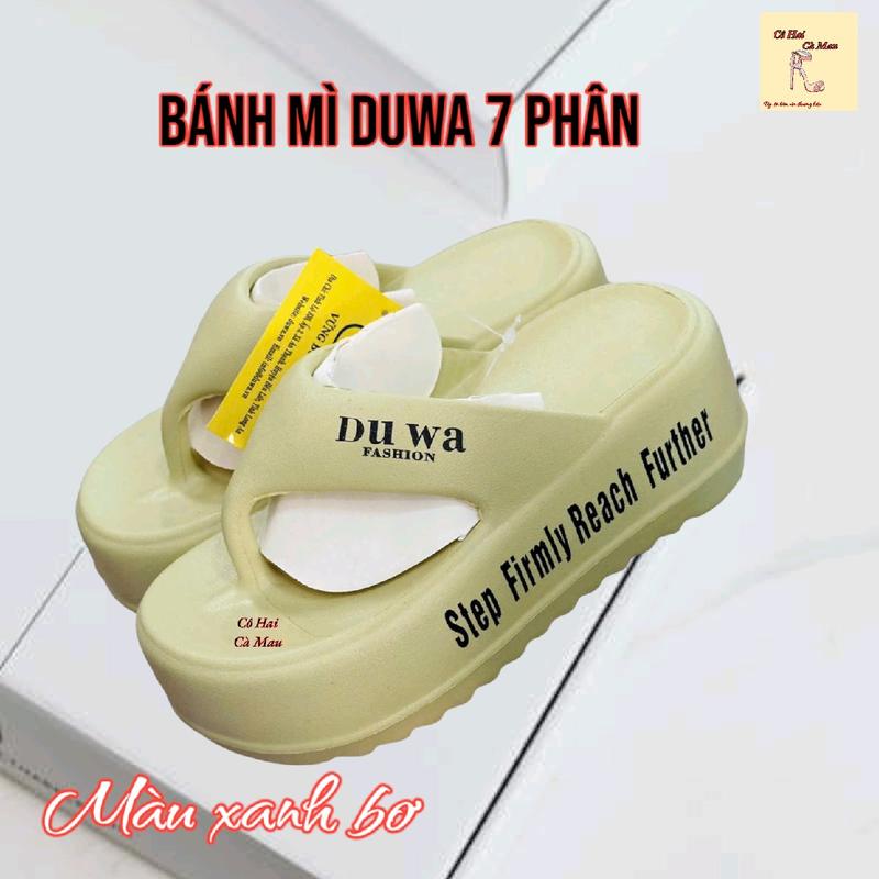 DH286: Dép kẹp xỏ ngón bánh mì nử đế cao 7 phân đế mềm mẫu mới ra Shoes DéP Nữ