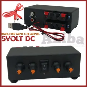 Amplifier mini 4ch boxl x2 4chanel