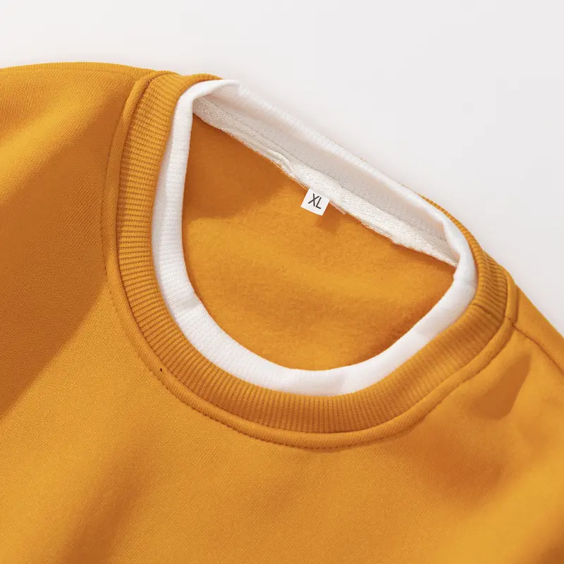 Áo Sweater Nam Nữ form rộng Basic nỉ bông cao cấp  phối Layer Unisex kiểu dáng thời trang Trẻ trung AD02 OVERMAN 2 Menswear Hoodie 3