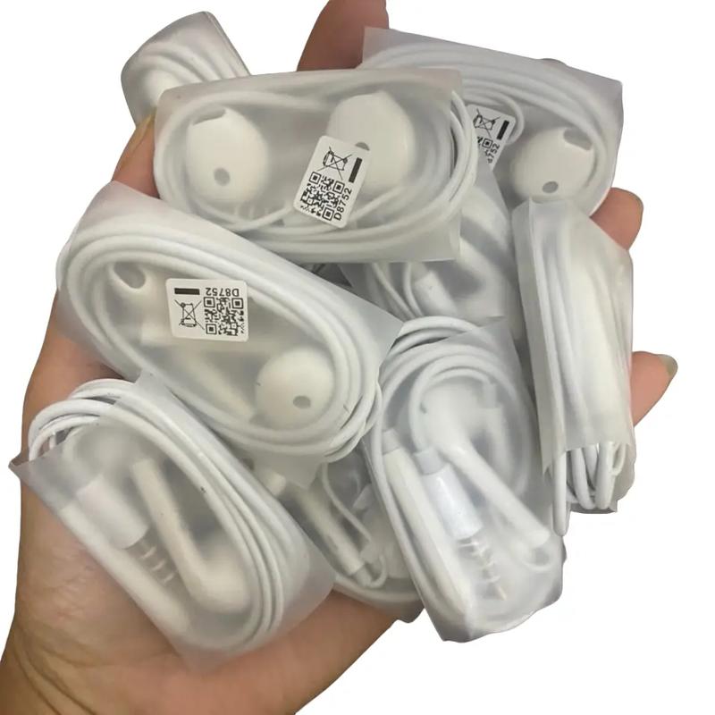 Tai nghe 0PP0 zin bóc máy giá rẻ, âm thanh to rõ ràng, phù hợp tất cả các model 0PP0 R9/R9 Plus/F1s, F1 Plus/Neo 9/Neo 9s/Neo 7/Neo 7s, màu trắng  Nhét Tai  Kem