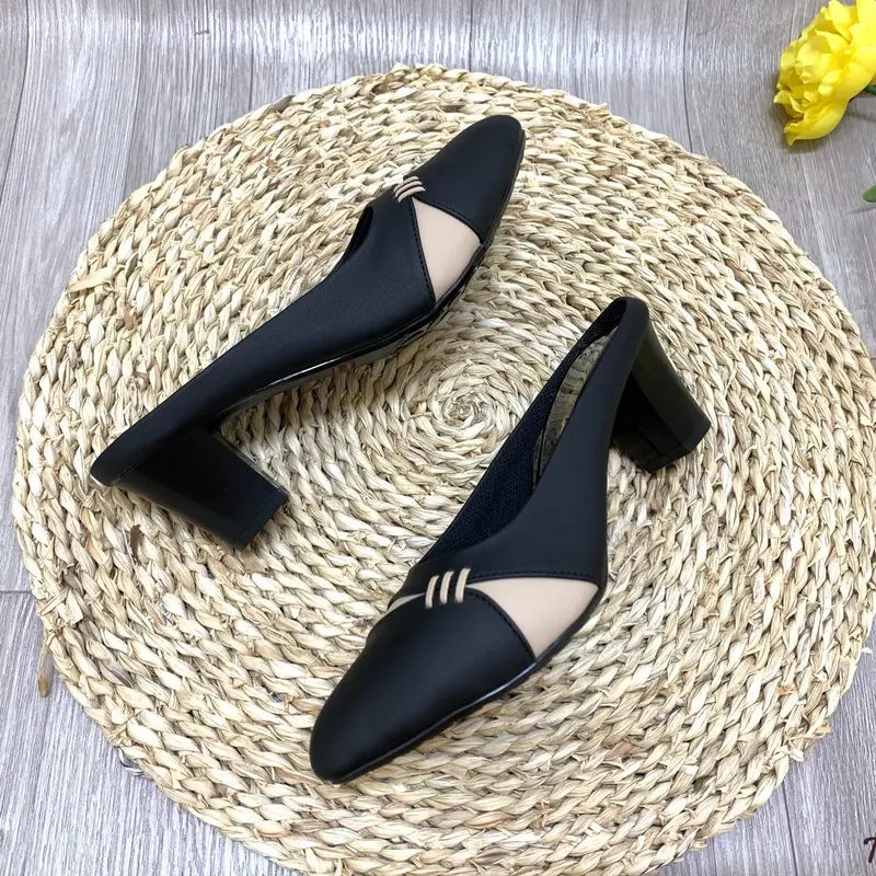 ( form nhỏ mn tăng lên 1 size nhé ) Giày sục big size 5cm phối màu cao cấp để chống trơn trượt TT Shoes chin012 8