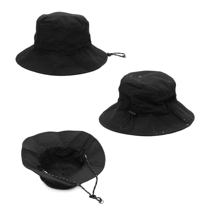 Product Introduction of Summer Waterproof Bucket Hat Storage Bag Quick-drying Sun Hat Portable Anti-UV Panama Cap Camping Hiking 18