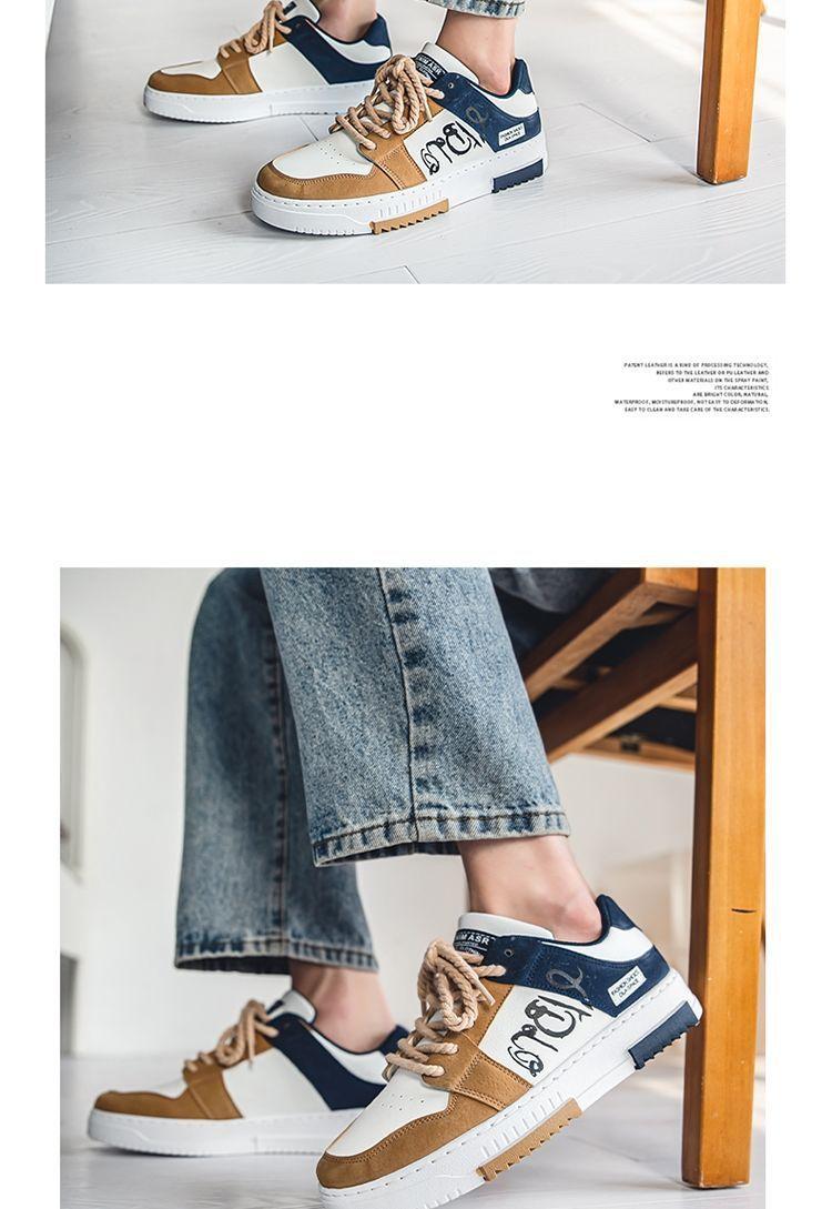 Product Introduction of Men's Shoes Autumn New Student Trend All Competition Sports Shoes Water Design Special Summer Korean Casual Sneakers 18