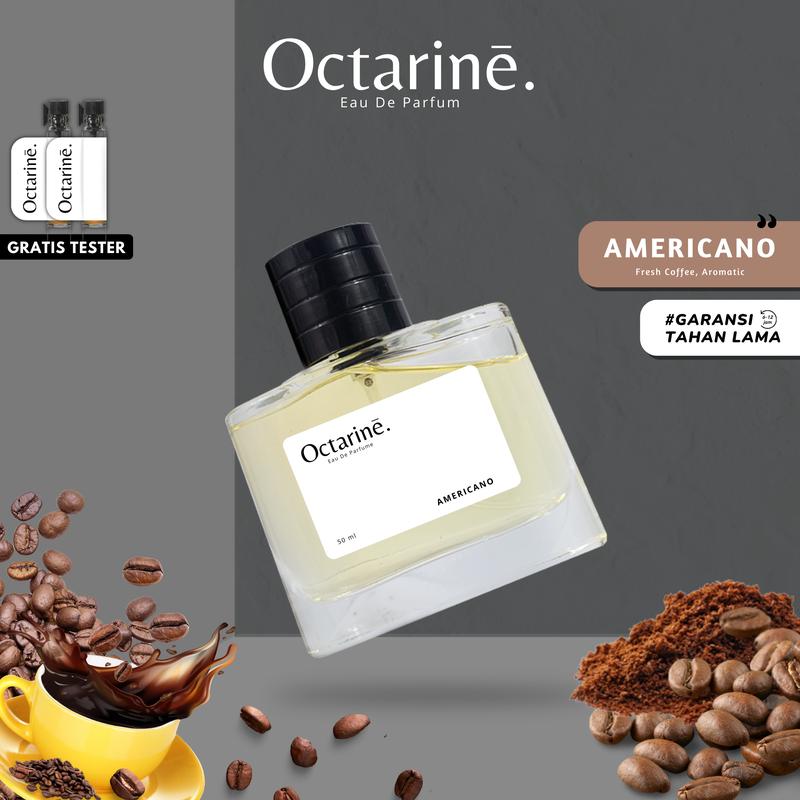 Americano - Octarine Aroma Lembut Kopi Hitam Parfum Tahan Lama 0