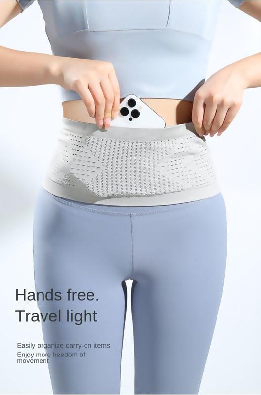 Product Introduction of Sports waist bag Women's Running phone bag gym bag high elastic close-fitting invisible outdoor multi-purpose durable package 4