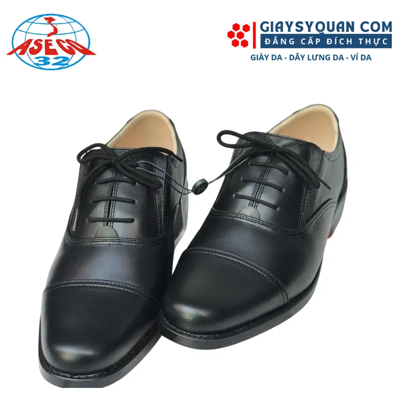 Giày Da Nam Công Sở Đế Vàng Aseco 32 Mã 432G 3