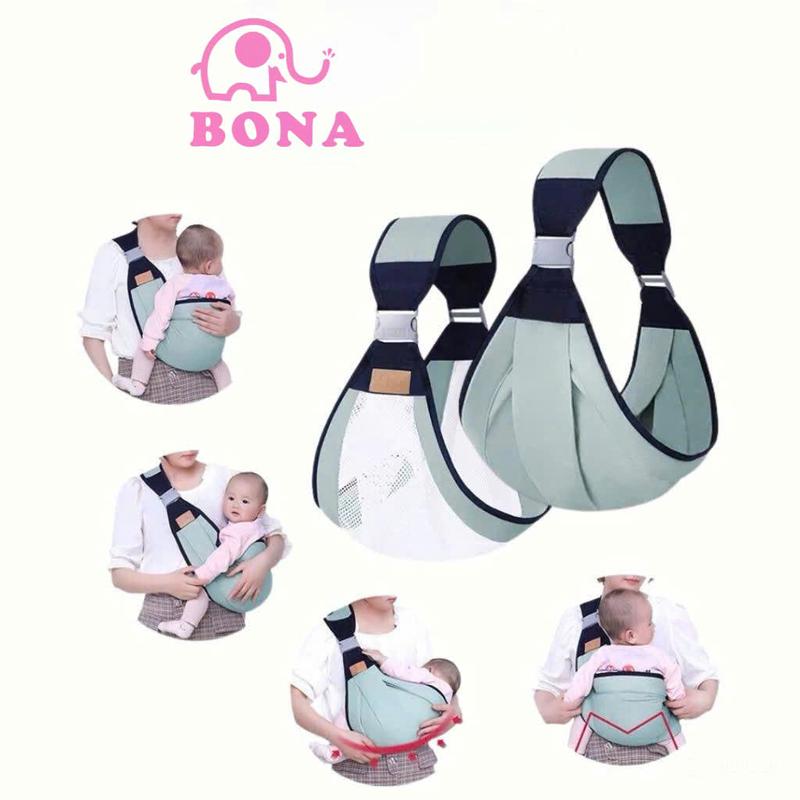 Địu lưới sơ sinh trẻ em 4 MÙA BONA thông hơi cao cấp - 0 đến 3 Tuổi