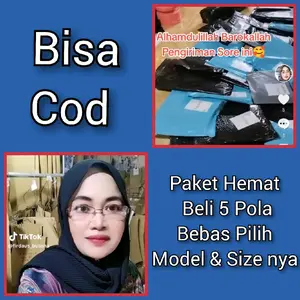 PAKET HEMAT POLA BAJU INSTAN TINGGAL JIPLAK ( 1 PAKET ISI 5 POLA BEBAS PILIH SIZE DARI ANAK SAMPAI DEWASA)