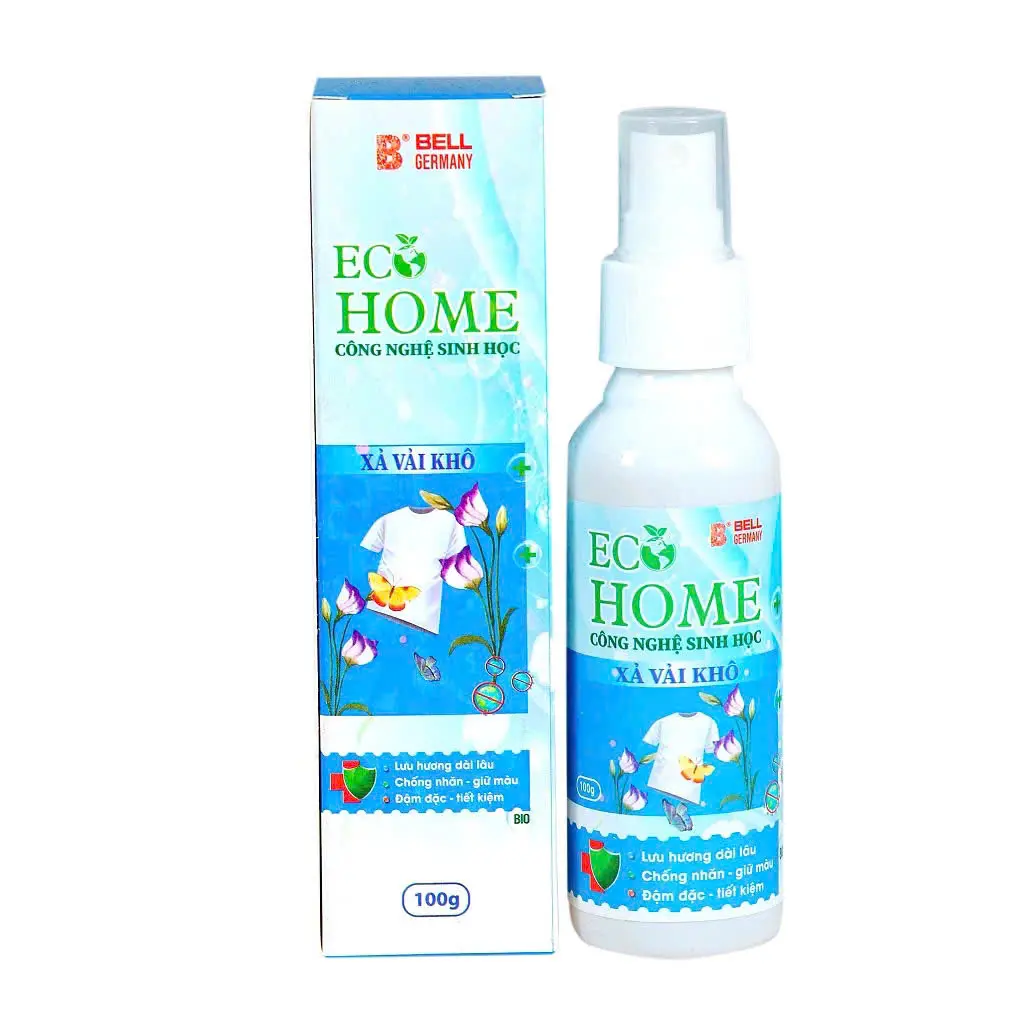 Xả Vải Khô Ecohome-tiện lợi,giúp quần áo luôn mềm mại và thơm lâu,sử dụng công nghệ sinh học
