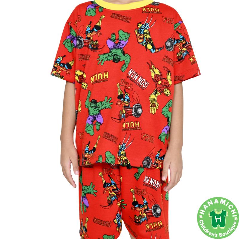 Kiminori RINE.ST Setelan Baju Anak Lengan Pendek Celana 8