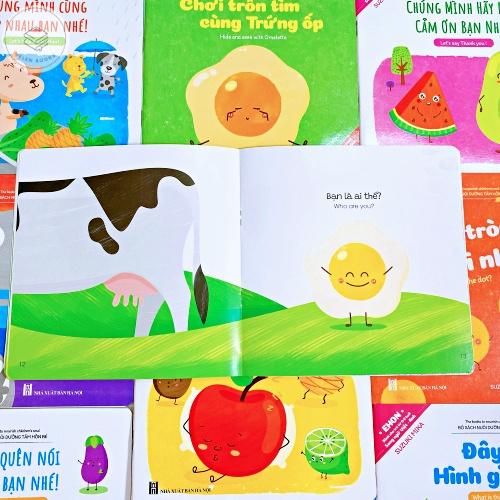 Product Introduction of Sách - Ehon Song ngữ Việt Anh Cho Bé từ 0 - 6 tuổi (bộ 10 cuốn ) 57