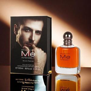 100ml Men's Perfume, Long Lasting Aromatic Woody Notes Fragrance Perfume, Suitable for Daily Office, Travel and Gifts Use, Gift Box Packaging, Valentine's Day Gift for Men