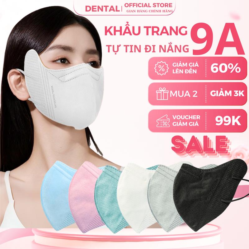( TẶNG 10C 5D )Thùng 210 chiếc Khẩu trang 9A MASK 5 lớp Kháng Khuẩn,Form to siêu chống nắng và khẩu trang chống nắng tia uv Khắc tinh của Mùa Hè