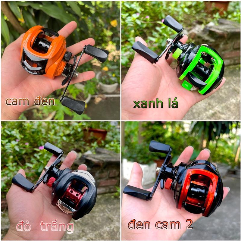 ( SALE ) Máy Câu Cá Ngang Cối Kim Loại Nhiều Màu Sắc Giá Rẻ. Máy Câu Cá Ngang Tay Trái, Máy Câu Cá Ngang Tay Phải Bắt Cá Fishing Đi Câu Câu Cá Lure Tay Quay may máycâucá Nam caungang