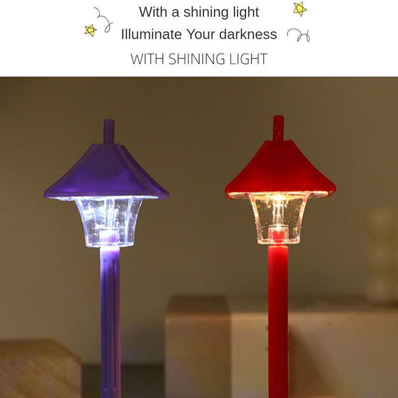 Đèn LED Đường Phố Mini, Đèn Ngủ, Đèn Bàn Nhỏ Đồ Trang Trí Cảnh Đường Phố, Đồ Trang Trí Không Khí, Đèn Đế Cảnh Quan Siêu Nhỏ, [Hàng Có Sẵn], [Thanh Toán Khi Nhận Hàng] 6