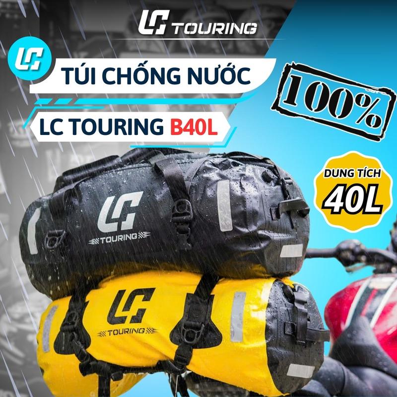 Túi chống thấm nước cao cấp LC Touring Style đựng đồ đi phượt tour du lịch có phản quang van xả khí