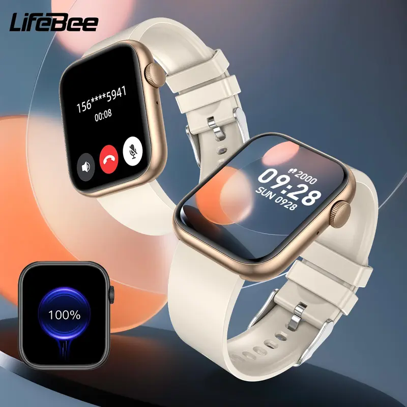 LIFEBEE Multifunctional Smart Watch, Fashion Digital Watch with Heart Rate Monitoring & Multiple Sports Modes, Waterproof Sports Watch for Women & Men, Stocking Fillers Gift 8