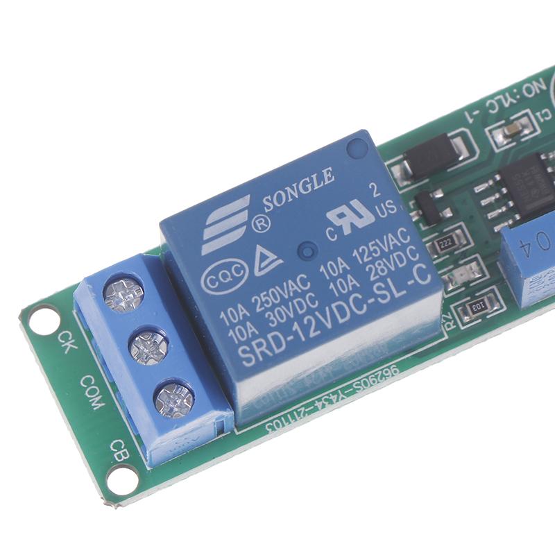 Product Introduction of DC 12V Adjustable Timer Delay Turn OFF Module Timing Relay Time Switch 1~10sec Delay Off Switch Module 24
