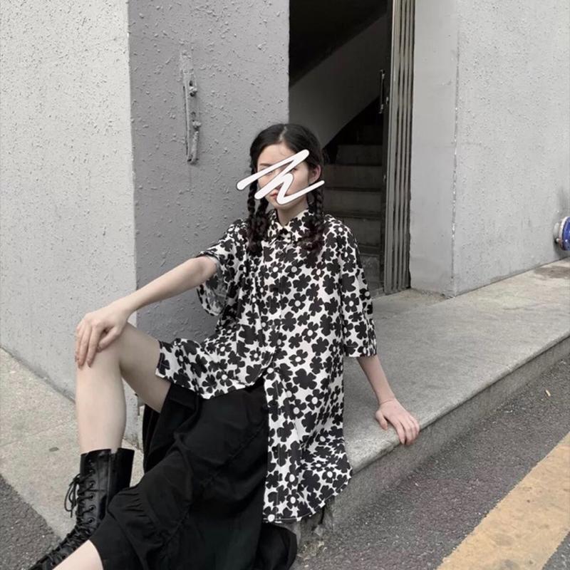 Sét đồ đôi váy hai dây và áo sơ mi 6