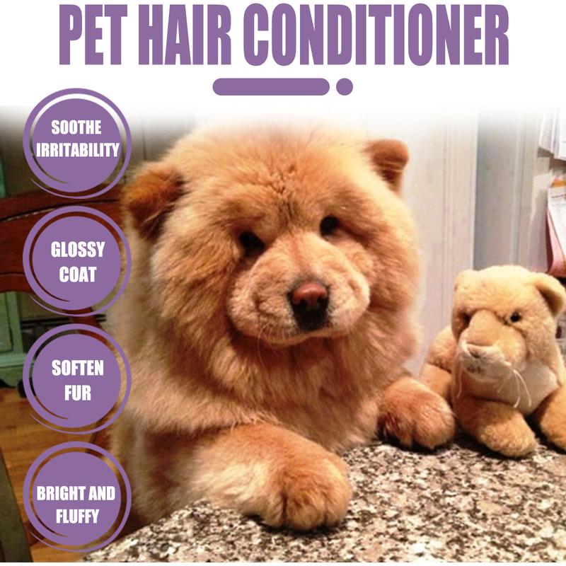 Product Introduction of [Ready Stock & Cod] Yegbong Pet Conditioner Pet Hair Cleaning Care Fluffy Soft Non-Knotted Pet Hair Care Cream 8