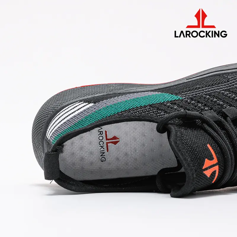 Larocking - Vortex Hitam | Sepatu Sneakers Running Gym Shoes Sports Outdoor 5