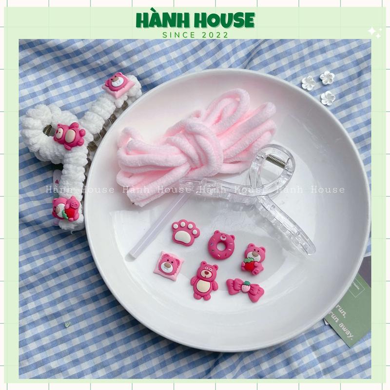 Có video hướng dẫn handmade chủ đề Gói nguyên vật liệu tự làm kẹp tóc bằng len siêu xinh