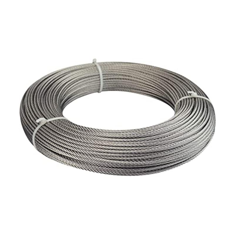 50m Stainless Steel 304 Wire Rope No Burr for Yard Garden Crafts ...