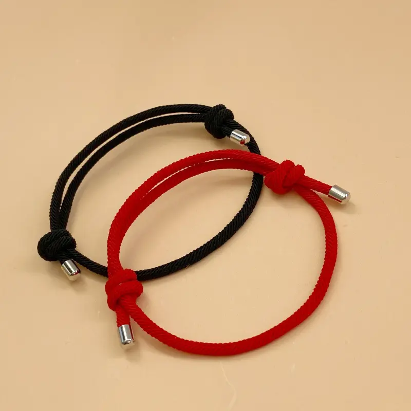 Cross-border hot-selling couple bracelets, a pair of simple men's and women's hand ropes in Europe and America