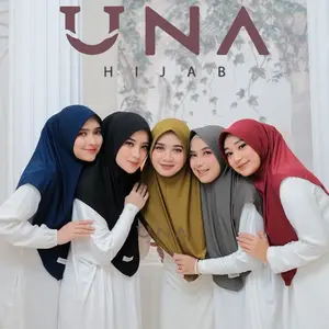 Safira instan Una Hijab ped antem original brand UNA HIJAB JERSEY PREMIUM