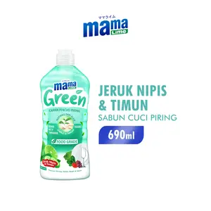 MAMA Lime Green Sabun Pencuci Piring Botol 690ml