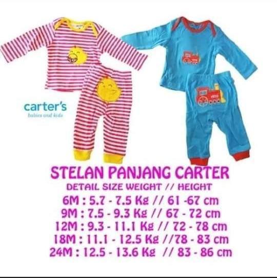 Product Introduction of Carter love pajamas panjang 2 in 1 0