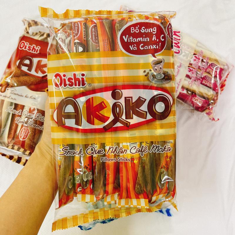 Bánh que Akiko Oishi thơm ngon đượm vị đầy lôi cuốn gồn nhiều tùy chọn