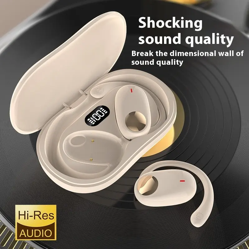 Tai Nghe Bluetooth Open OWS, JS911, Tai Nóc Thể Thao Không Dây, Kiểu Treo Tai, Không Trong Tai, Dẫn Truyền Xương, Tai Nghe Âm Thanh Nổi Hifi, Phát Hành Mới Năm 2024