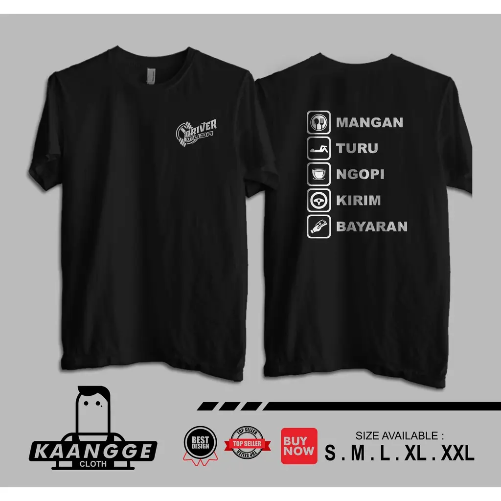 Kaos Driver Muda DB Baju Distro
