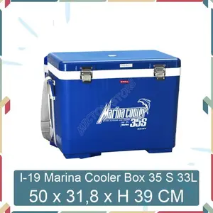 MICTON Lion Star I-19 Marina Cooler Box 35 S 33 Liter Kotak Pendingin