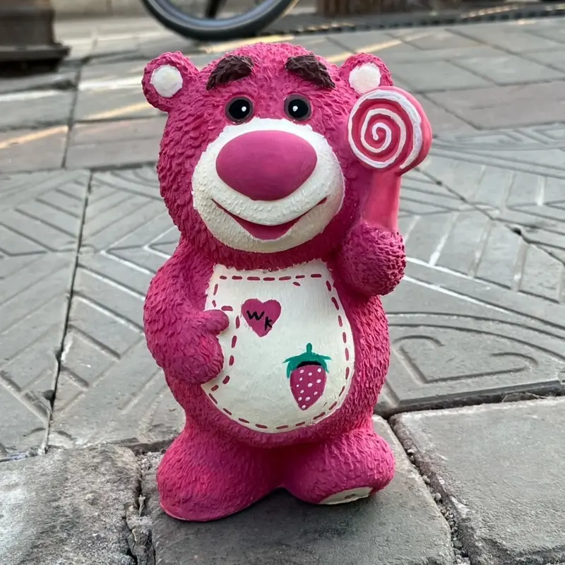 Búp Bê Thạch Cao 3D, Thiết Kế Graffiti Hoạt Hình Hợp Xu hướng Bán Hàng Trực Tiếp Từ Nhà Máy, Màu Trắng, Thích Hợp Để Trang Trí Nhà Cửa 7