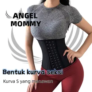 ANGEL MOMMY Sabuk Perut Sabuk Perut Korset Karet Penopang Pinggang Pelangsing Tubuh Perut
