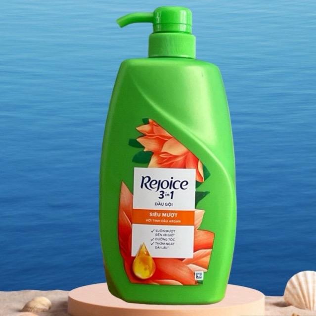 DẦU GỘI REJOICE 3IN1 900ML SIÊU MỀM MƯỢT SUỐT 48 GIỜ