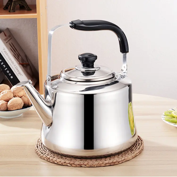GOLDEN EAGLE - Teko Air Panas Bahan Stainless Steel Tebal 3 Liter / 4 Liter / 5 Liter / 6 Liter Teko Teh Kopi Tea Wadah 3