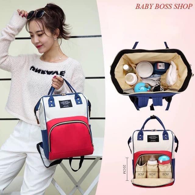 Balo Bỉm Sữa Đa Năng Tiện Lợi Cho Mẹ 3