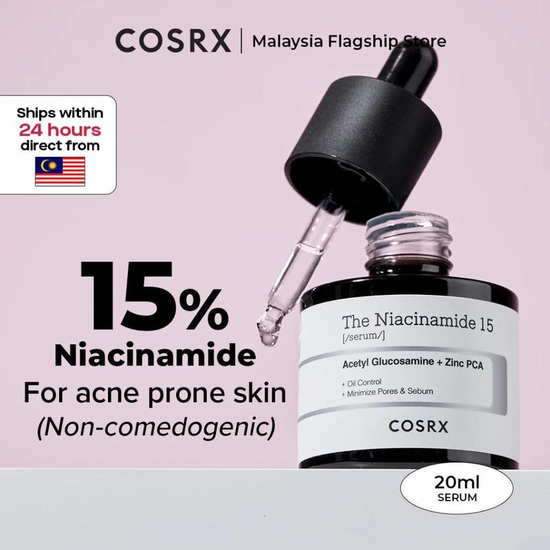 In Stock- COSRX The Niacinamide 15 Serum 20ml A Total Acne Care 0