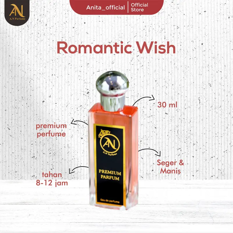 Parfume Romantic Wish Parfum Anitatlb Farfum Wangi Perempuan Aroma Floral Minyak Wangi Tahan Lama 2