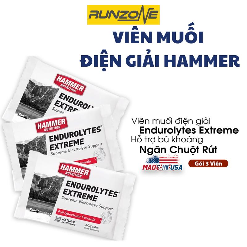 Muối Điện Giải Hammer- Gói 3  Viên- RunZone