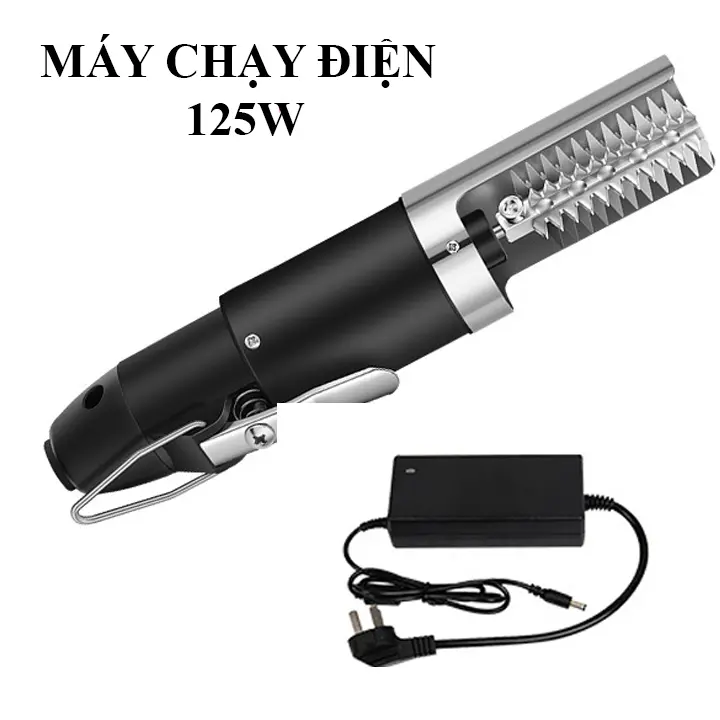 Máy Đánh Vảy Cá Cầm Tay Công Suất Lớn 125W Chống Nước, lưỡi Inox 304 6