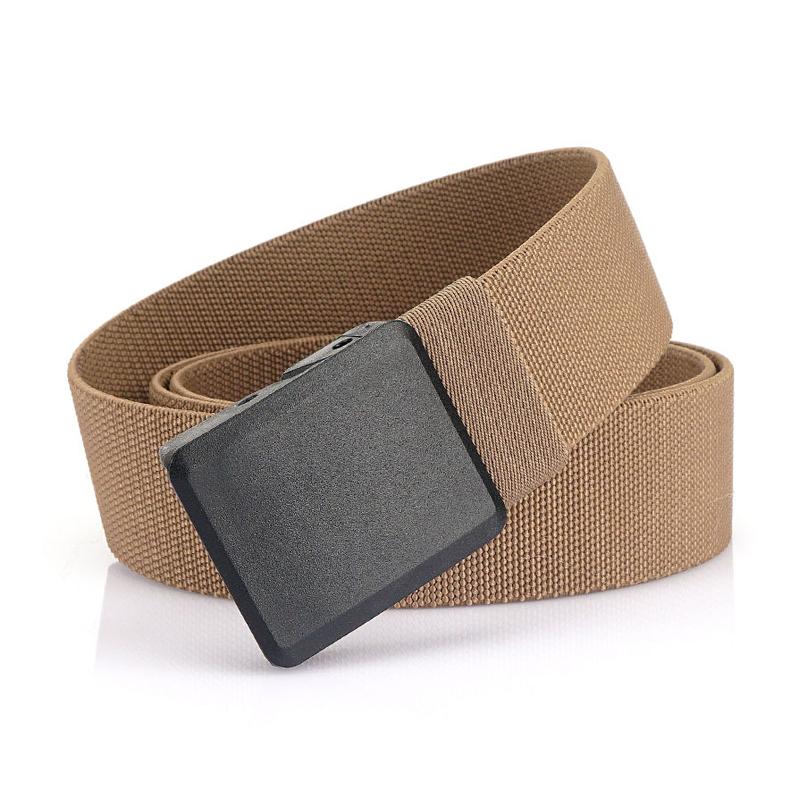Product Introduction of Metalless Elastic Belt for Men and Women Premium Plastic Buckle Stretch Casual Belt 120cm Jeans Girdle Male 16