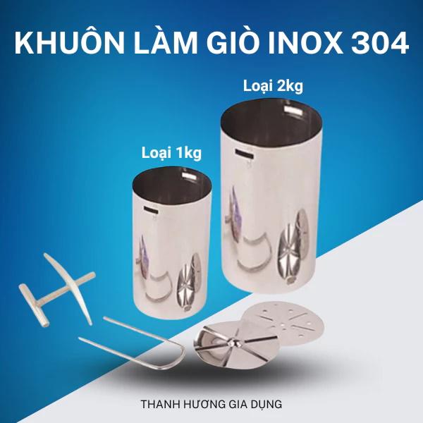 Khuôn Làm Giò Thủ Inox 304 Cao Cấp Thiết kế gọn nhẹ tiện dụng bền đẹp