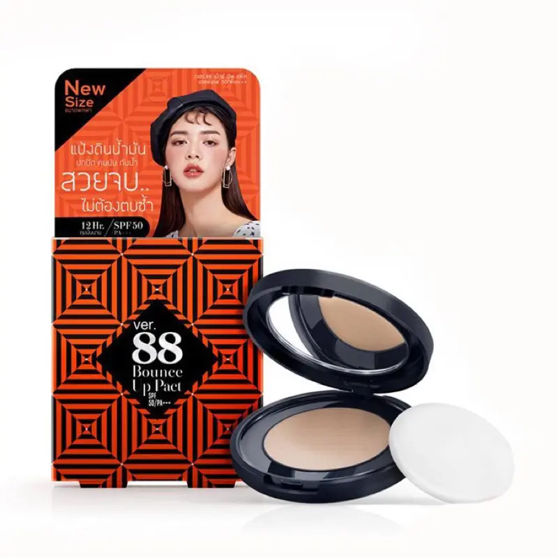 VER 88 BOUNCE UP PACT HYA SPF 50PA+++ 5gr - BEDAK WANITA WATERPROOF 0