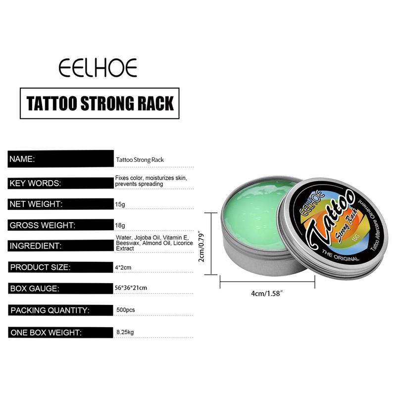 Product Introduction of Cleaning Tattoo Aftercare Cream Removal Cream Herbaceous Tattoo Quick Healing Cream Preventing proliferation Post Tattoo Care Body\ws012 16