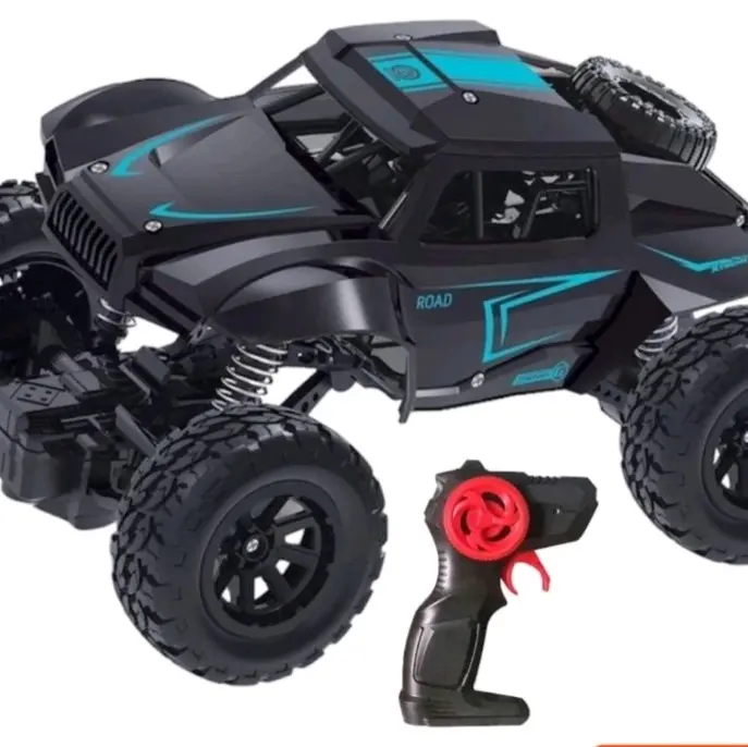 mainan rc kencang 2 wd ada shockbreaker ban karet
